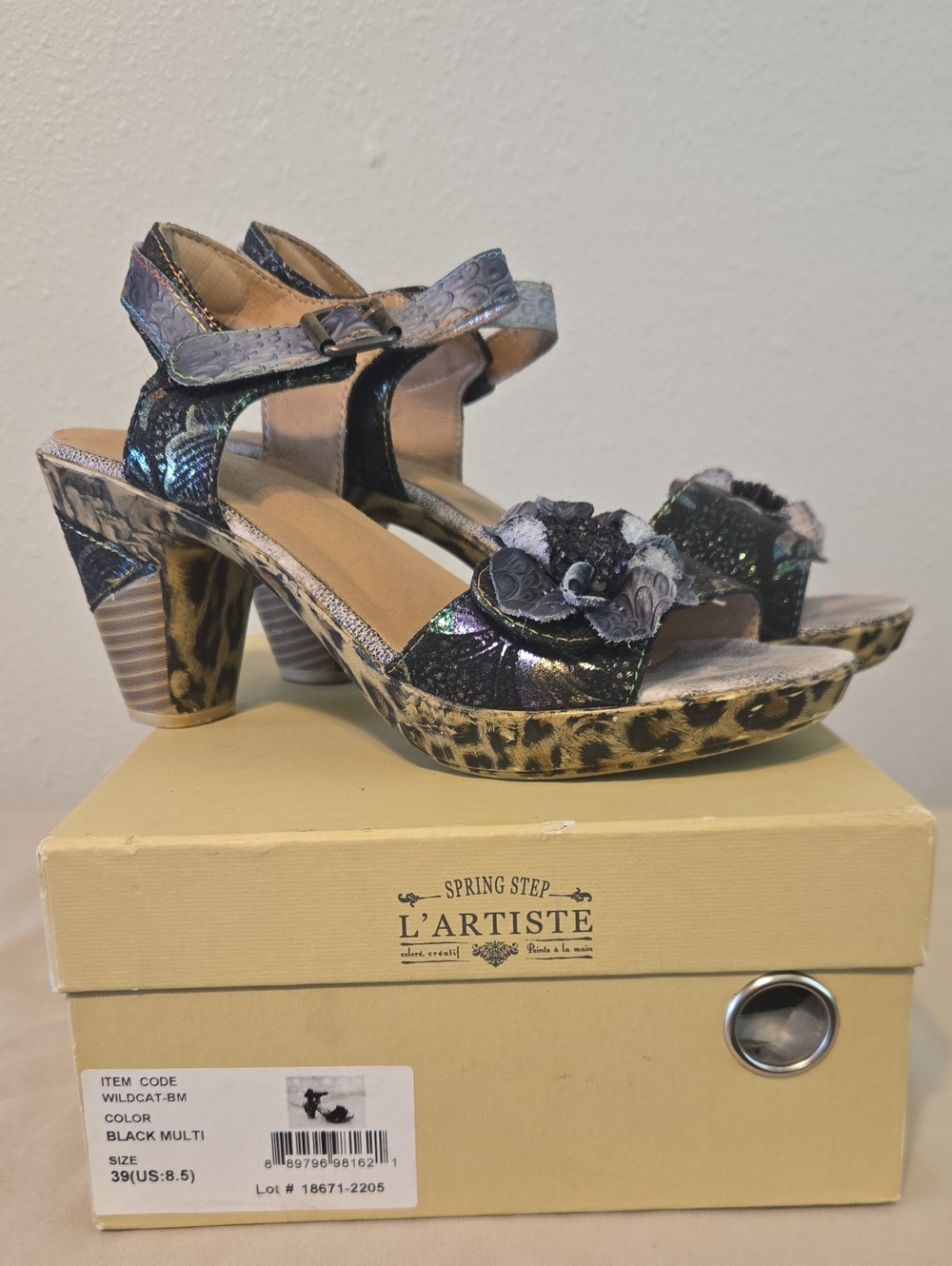 Spring Step L'Artiste Wildcat Sandals
